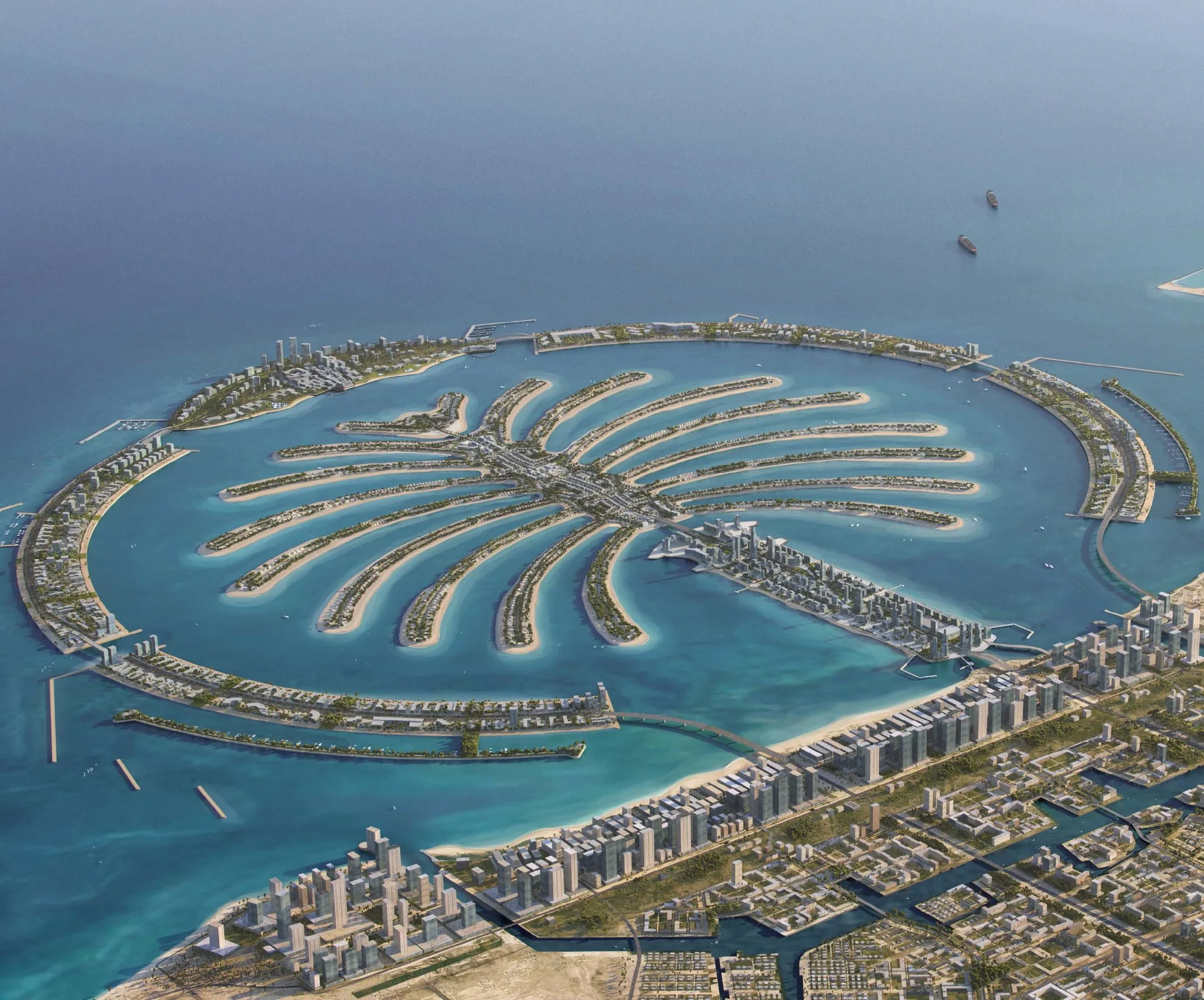Delivered landscape at Al Barari, shown as previous work by the developer